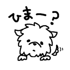 Maltese is of vanilla sticker #6343371