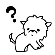 Maltese is of vanilla sticker #6343377