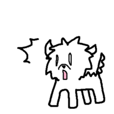 Maltese is of vanilla sticker #6343385