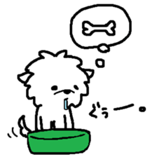 Maltese is of vanilla sticker #6343387