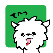 Maltese is of vanilla sticker #6343399