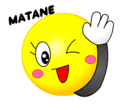 kawaii Smiley Face 3D(Japanese/English)2 sticker #6343410