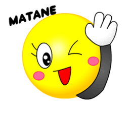 kawaii Smiley Face 3D(Japanese/English)2 sticker #6343410