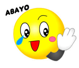 kawaii Smiley Face 3D(Japanese/English)2 sticker #6343411