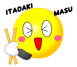 kawaii Smiley Face 3D(Japanese/English)2 sticker #6343413
