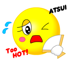 kawaii Smiley Face 3D(Japanese/English)2 sticker #6343417