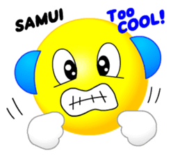 kawaii Smiley Face 3D(Japanese/English)2 sticker #6343418