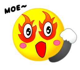 kawaii Smiley Face 3D(Japanese/English)2 sticker #6343421