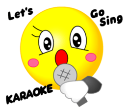 kawaii Smiley Face 3D(Japanese/English)2 sticker #6343431