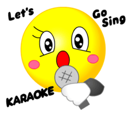 kawaii Smiley Face 3D(Japanese/English)2 sticker #6343431