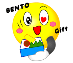 kawaii Smiley Face 3D(Japanese/English)2 sticker #6343434