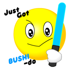 kawaii Smiley Face 3D(Japanese/English)2 sticker #6343436