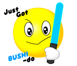 kawaii Smiley Face 3D(Japanese/English)2 sticker #6343436