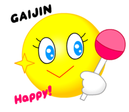 kawaii Smiley Face 3D(Japanese/English)2 sticker #6343437