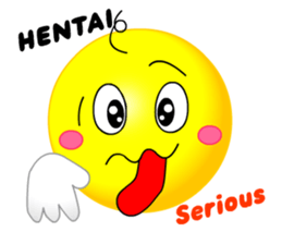 kawaii Smiley Face 3D(Japanese/English)2 sticker #6343438