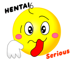 kawaii Smiley Face 3D(Japanese/English)2 sticker #6343438