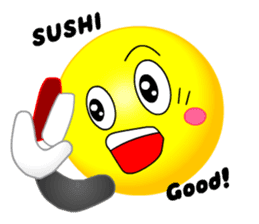 kawaii Smiley Face 3D(Japanese/English)2 sticker #6343443