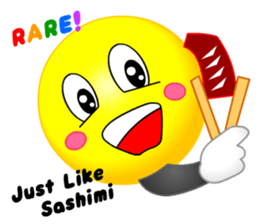 kawaii Smiley Face 3D(Japanese/English)2 sticker #6343444