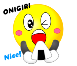 kawaii Smiley Face 3D(Japanese/English)2 sticker #6343446