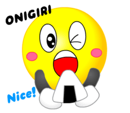 kawaii Smiley Face 3D(Japanese/English)2 sticker #6343446