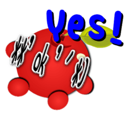 Circle food Sticker sticker #6343476