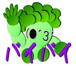 Circle food Sticker sticker #6343486