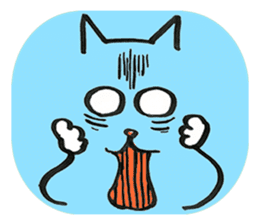 Cat to apologize to sticker #6343514