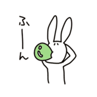 rabbit5 sticker #6343546