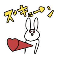 rabbit5 sticker #6343552