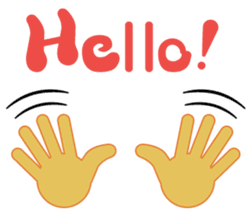 daddy's finger sticker #6343574