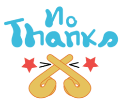 daddy's finger sticker #6343577