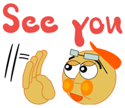 daddy's finger sticker #6343596