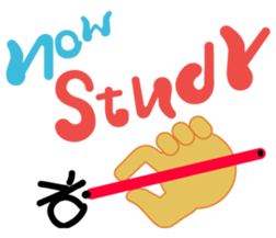 daddy's finger sticker #6343604