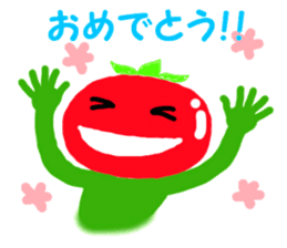 Ms. cute tomato sticker #6343625