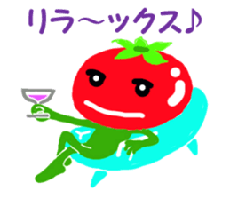 Ms. cute tomato sticker #6343631