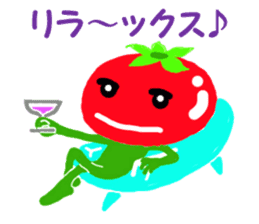 Ms. cute tomato sticker #6343631
