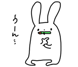 insolent rabbit sticker #6343772