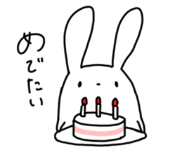 insolent rabbit sticker #6343785