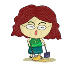 Mr.Chan & Mrs.Nang sticker #6343849