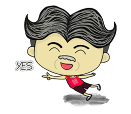 Mr.Chan & Mrs.Nang sticker #6343869