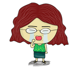 Mr.Chan & Mrs.Nang sticker #6343871