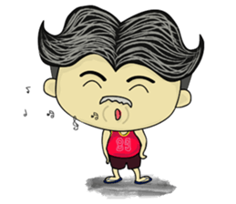 Mr.Chan & Mrs.Nang sticker #6343872