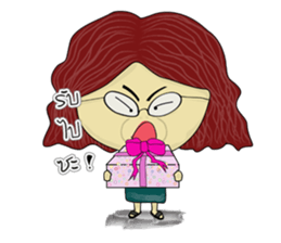 Mr.Chan & Mrs.Nang sticker #6343882