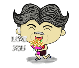 Mr.Chan & Mrs.Nang sticker #6343883