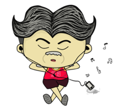 Mr.Chan & Mrs.Nang sticker #6343887