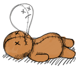 Stitches the Doll sticker #6344048