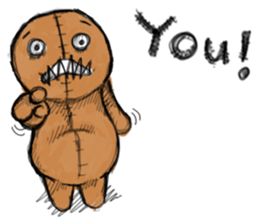 Stitches the Doll sticker #6344054