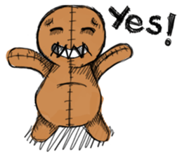 Stitches the Doll sticker #6344055