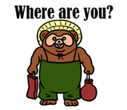 Happy Raccoon sticker #6344088