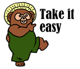 Happy Raccoon sticker #6344090